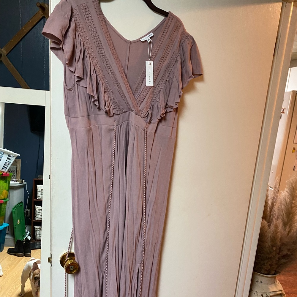 Mauve Baltic born flowy dress